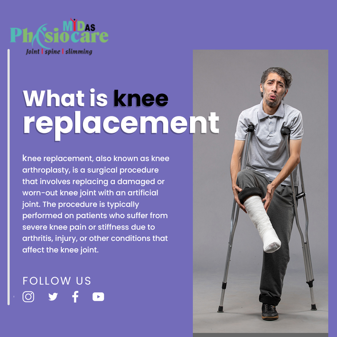 What is knee replacement ?