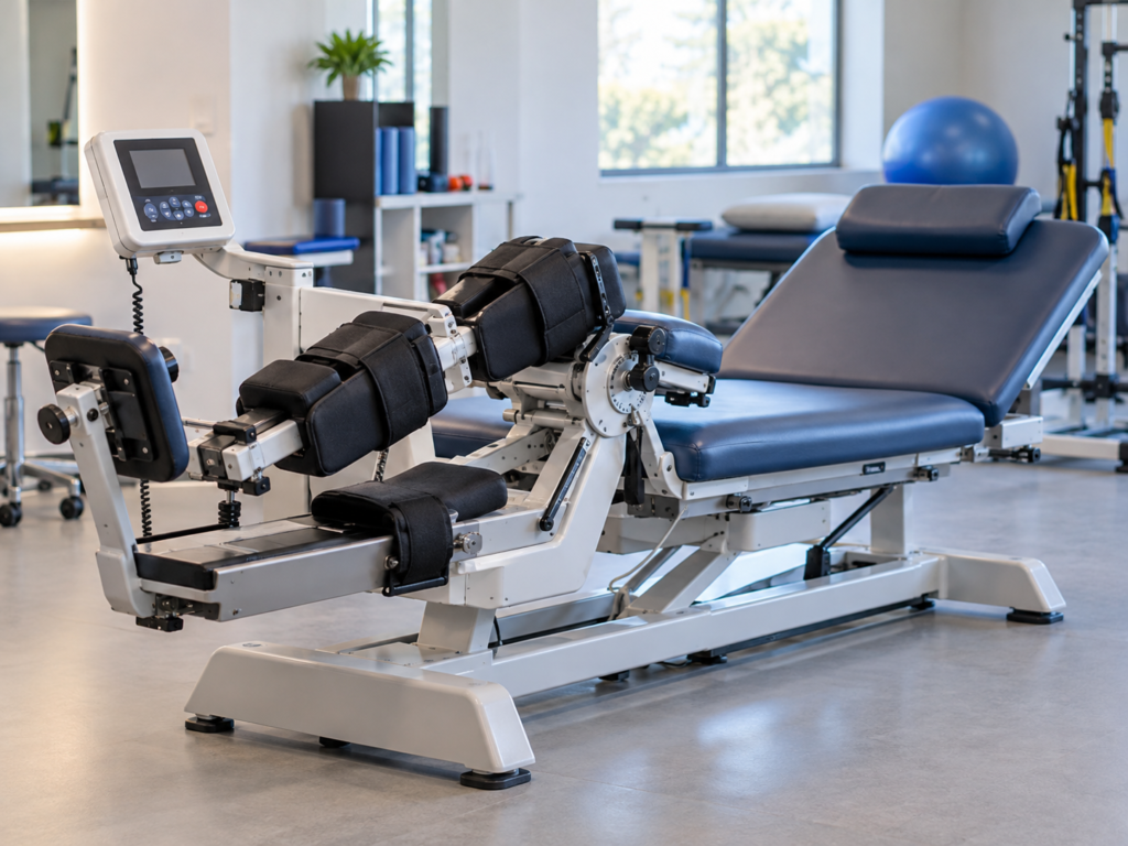Knee rehabilitation equipment