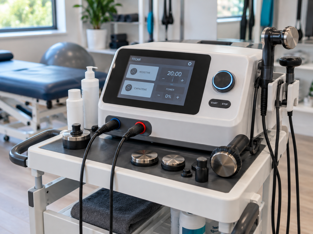 TECAR therapy device