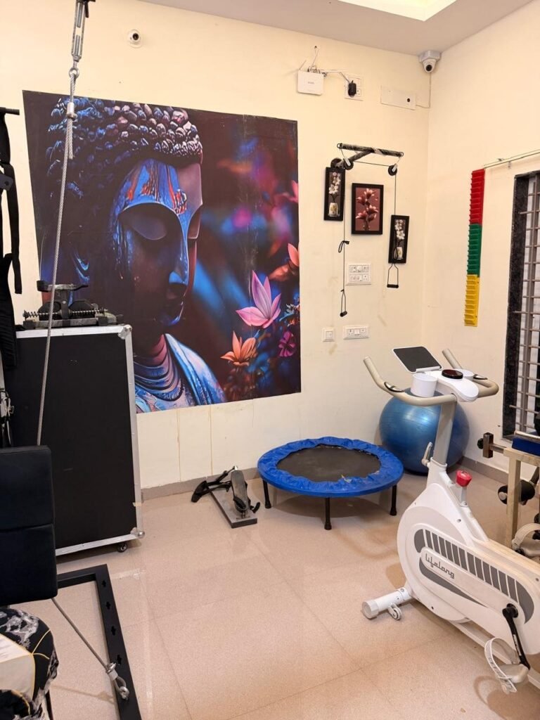 Rehabilitation and exercise area at Midas Physiocare