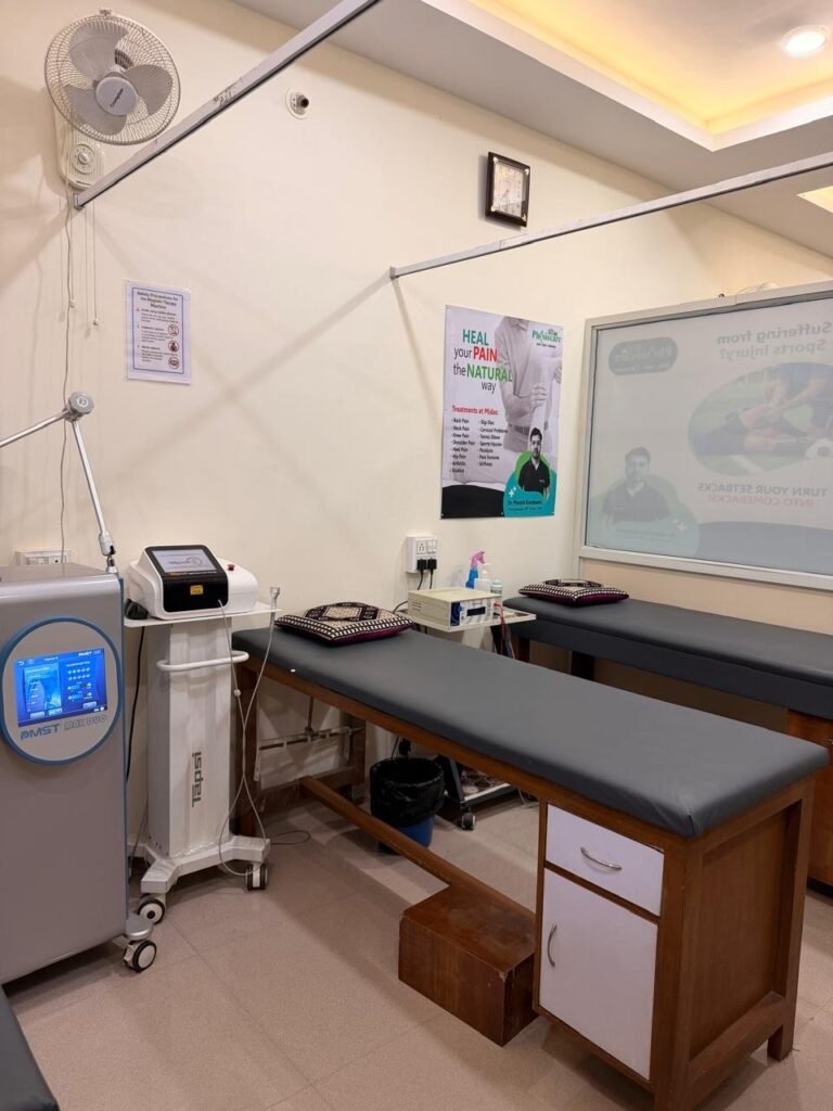 Physiotherapy equipment at Midas Physiocare